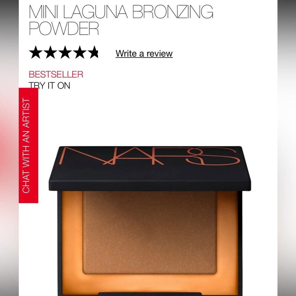 NWT! NARS Mini bronzing powder "Laguna"